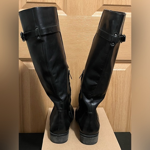Sam Edelman Patton 2 Riding Boots Black Leather
Side Zip Buckle - Picture 5 of 15